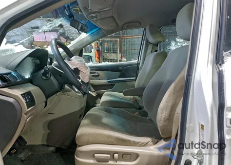 2012 Honda Odyssey Ex z USA, uszkodzony, nr VIN 5FNRL5H49CB094341